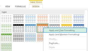 By selecting a cell from your table, you will get to see the design under the design tab in the tools section select the convert to range option. How To Change Excel Table Styles And Remove Table Formatting