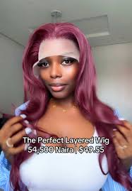 High-Quality Burgundy Wig RUBY at Affordable Price