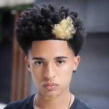 Thick curly haircuts black men haircuts black men hairstyles curly hair cuts afro hairstyles curly trends i love: Afro Taper Fade Haircut 15 Dope Styles For 2021