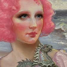 Artist Matthew Dutton with his new piece “I'd Love to Touch the Sky  Tonight”. This amazing work will be available and