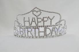 Birthday Crown For Adults Happy Birthday Silver Rhinestone Girls Adult Head Size Tiara Happy Birthday Tiara Birthday Tiara Birthday Tiara Silver Rhinestone Girls Tiara