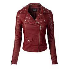 Made By Olivia Made By Olivia Women S Long Sleeve Zipper Closure Moto Biker Faux Leather Jacket Walmart Com In 2020 Leather Jacket Faux Leather Jacket Women Leather Jackets Online