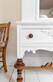 How To Paint Furniture White Salvaged Inspirations White Painted Furniture Furniture Renovation Furniture Makeover Diy Dresser