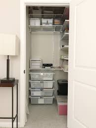 A closet home office can be designed as efficiently as the traditional office. Simply Done Organized Office Guest Room Closet Simply Organized