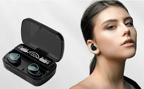 Amazon.com: NIUTA Wireless Earbuds,Bluetooth Headphones 132Hr Playtime  Sports Ear Buds with Digital Display Charging Case, IPX7 Waterproof Headset  with Microphone Cordless Earphone for iPhone Andriod TV : Electronics