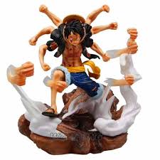 Figurine one piece luffy gear fourth. One Piece Monkey D Luffy Gear 2 Battle Form Statue Pvc Action Figure Collectible Model Figurine Toys Gift Wish