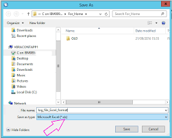 Long Delay Slow Performance Hanging Freezing When Trying To Save A Log Report As An Excel Xls File Especially Via Citrix Terminal Services