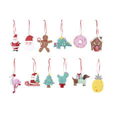 Clay Dough Ornament Assorted Kmart Traditional Christmas Decorations Christmas Trends Christmas Entertaining