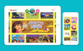 Learning games & alphabet buttons keep kids entertained with educational games and alphabet buttons that. Nick Jr App Ui Design Futaba Hayashi