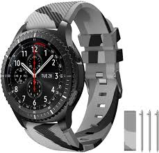 Your gear s3 will display a lock icon at the top of the watch screen when the device times out. Buy Toolaik 22mm Watch Band Compatible For Samsung Galaxy Watch 3 45mm Galaxy Watch 46mm Bands Gear S3 Frontier Classic 22mm Soft Silicone Smart Watch Band Casual Strap For Women Men Online In Indonesia B096sqmhry