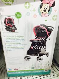 Minnie Mouse Car Seat And Stroller Duo Walmart 149 00 Car Seat And Stroller Minnie Mouse Car Seat Car Seats