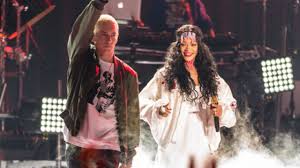 This was history in the making and for more of what went down here. Eminem Becomes First Rapper To Headline Wembley Stadium That Grape Juice