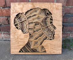 du relief dans des sculptures en strates de bois decoupe au laser wooden artwork relief sculpture wooden sculpture
