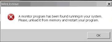 Win License A Monitor Program Has Been Found Running In Your System Techyv Com