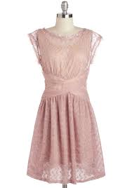 A Laud Of Love Dress In Dusty Rose Modcloth Dresses Vintage Dresses Retro Vintage Dresses