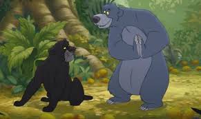 The Jungle Book 1967 Bagheera The Panther And Baloo The Bear Have A Difficult Time Trying To Convince A Boy To Leav Disney Cats The Jungle Book 2 Jungle Book