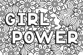 By doing this activity kids learn to select paints and colors and many ways of coloring. Strong Women Coloring Pages 10 Printable Coloring Pages For Badass Women Who Are Changing The World Printables 30seconds Mom
