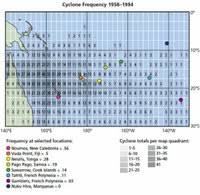 Southern hemisphere cyclone seasons pre 1970. South Pacific Cyclone Season In The Tropics Calculated Risks Noonsite