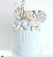 15 Gorgeous Boy Baby Shower Cakes Baby Shower Cakes For Boys Blue Baby Shower Cake Baby Shower Cakes