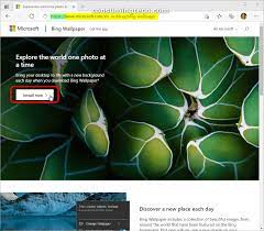 How To Use Bing Wallpaper App To Change Windows 10 Desktop Background Tutorial