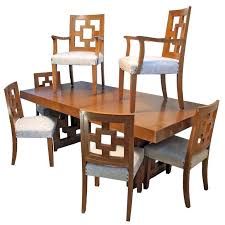 Modernist Teak Dining Table With 12 Matching Chairs 1 Teak Dining Table Dining Table Handmade Dining Table