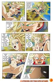Drah Navlag - Trunks and Caulifla (Dragon Ball Super) English porn comic