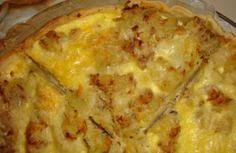 Recette Quiche Thon Pommes De Terre Gruyere Oignon En Video Recette Recette Quiche Thon Quiche Au Thon Recette Quiche