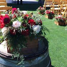 Flowers & wine gifts for your fiance: Wedding Wednesday Flowers In Wine Boxes Flirty Fleurs The Florist Blog Inspiration For Floral Designers