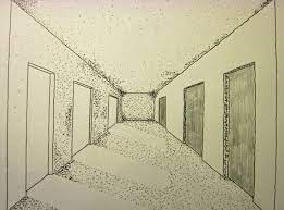 How to draw a floor plan. Hallway My Drawing Table