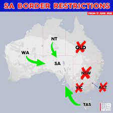 Tough border restrictions with greater brisbane are set to be eased from sunday with health authorities confident that queensland is now on top of the. 9 News Adelaide From Midnight Tonight South Australia Facebook