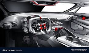 2016 Hyundai Rn30 Concept Car Interior Design Sketch Car Interior Sketch Interior Design Renderings