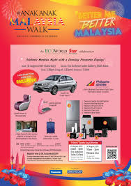 180 degrees brandcom sdn bhd•. Anak Anak Malaysia Walk Events By Star Media Group