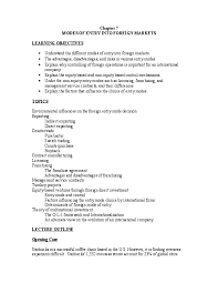 Turnkey project advantages and disadvantages. Doc Chapter 7 Modes Of Entry Into Foreign Markets Learning Objectives Abhishek Sharma Academia Edu