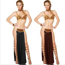 Princess leia gold chrome excl. Szoros Szij Opiumos Eszkalalodik Princess Leia Bikini Gold Aschweitzer Com