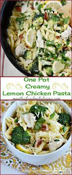 One Pot Creamy Lemon Chicken Pasta Meatloaf And Melodrama Recipe Creamy Lemon Chicken Lemon Chicken Pasta Lemon Chicken