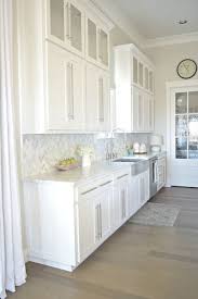 Maybe you would like to learn more about one of these? White Kitchen Carrara Marble Backsplash Instaimage