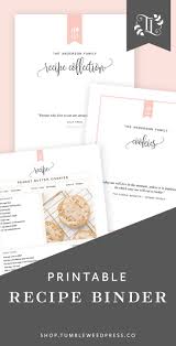 Recipe Binder Kit Taylor In 2020 Recipe Book Design Recipe Binder Kit Recipe Book Diy
