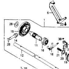 Honda hra214 hra215 hra216 lawn mower parts; Honda Power Equipment Hr194 Sxa Hr194 1000001 9999999 Transmission Case Cyclepartsnation Honda Parts Nation
