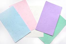 Use your fingers to spread the paper around into a rough rectangular shape. Crafts Seed Paper Lanterns For Party Accents Botanical Paperworks