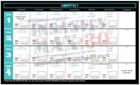 insanity max 30 workout schedule life