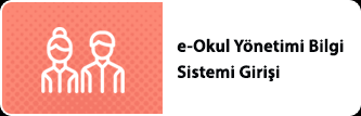 E okul sisteminin veli için ayrı bir girişi bulunmakta ve veliler giriş yaparak çocuklarını yakında takip edebilmektedir. E Okul Yonetim Bilgi Sistemi