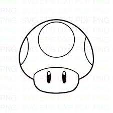 Plus, it's an easy way to celebrate each season or special holidays. Super Mario Mushroom Outline Svg Stitch Silhouette Coloring Etsy