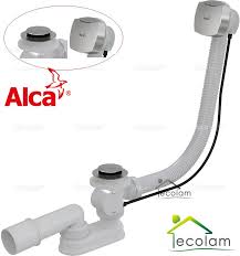 Befüllung (wassereinlauf in eine wanne) die befüllung der wanne mit frischwasser erfolgt meist über einen wasserhahn, der entweder am wannenrand oder in. Ablaufgarnitur Fur Badewanne Siphon O 52 Mm Alcaplast A51cr Ecolam