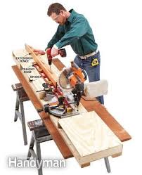 How To Build A Miter Saw Table Miter Saw Table Miter Saw Woodworking Shop