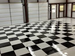 Black And White Checkered Tile Garage Floor Gallery And Pictures All Garage Floors Garage Tile Garage Floor Flooring