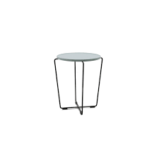 Wooden And Metal Coffee Table Noelani Modern Side Table