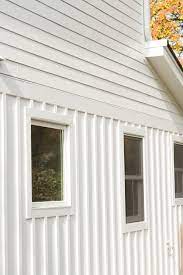 Colonial beaded, which is an authentic american style of siding with drip lines that cast crisp shadows and comes in a smooth or sequoia texture; Hardiepanel Vertical Siding Vertical Siding Exterior Vertical Siding James Hardie Siding Colors