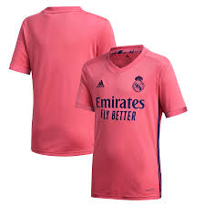 Real madrid jersey, shorts, socks. Youth Adidas Pink Real Madrid 2020 21 Away Replica Jersey