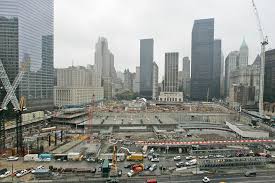 The building, at 130 liberty street, stands just south of where the twin towers once loomed, and intensive work began there last month to prepare for its demolition. Deutsche Bank Tower Damaged On 9 11 Is Finally Dismantled Daily Mail Online