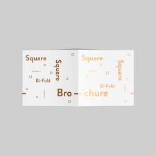 Free Square Brochure Mockup 20 X 20cm Square Brochures Bi Fold Brochure Brochure Mockup Free